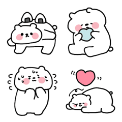 Loose Polar Bear Emoji