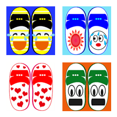 Emoji slippers ( 9CTWJ1)