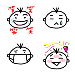 simple face boy emoji