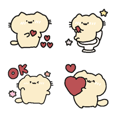 cute moomoo cat emoji