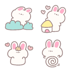 Rabbit emoji cute cute