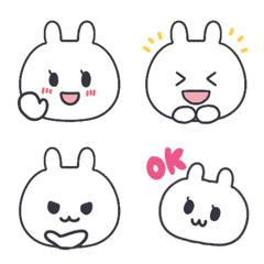 Everyday use EMOJI rabbit  face