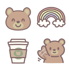 cute bear (pastel color)