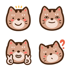 Tabby Cat Gulu emoji