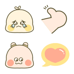 Nuomi&Tuanzih cute animated emoji !