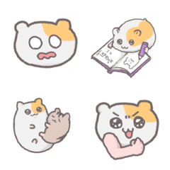 Golden Hamster with his Friends 2