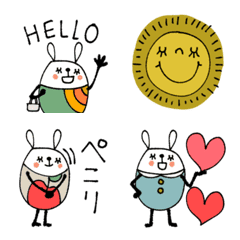 motto's Egg Rabbit Emojis