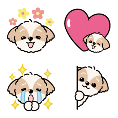 Cute Shih Tzu Emoji