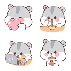 อิโมจิไลน์ Lato the Hamster (Emoji)