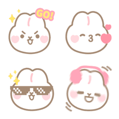 อิโมจิไลน์ Bunny FiFi Emoji