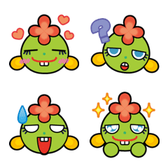 Emoji bunga