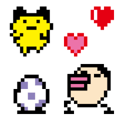 Tamagotchi-90's Animated Emoji