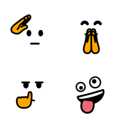 Emoji stamps with rich expressions 2