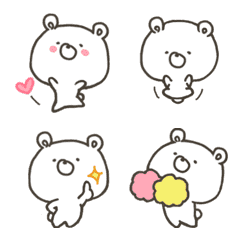 Dancing GOOD bear emoji in motion