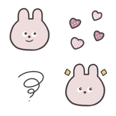 Rabbit Simple emoji life
