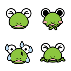 Full of a frog. EMOJI