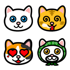 Cat's face emoji