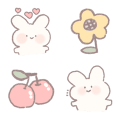 Emoji  rabbit cute;)