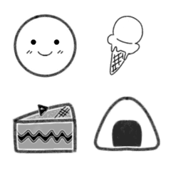 Simple Emoji Black Ver. 2