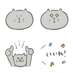- Expressive Cat Emoji -