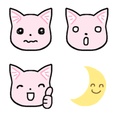 friendly cat emoji