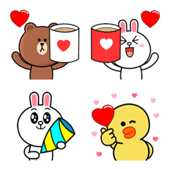 Anime Daily+LOVE BROWN & FRIENDS EMOJI