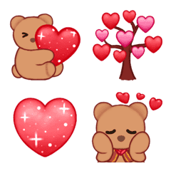 Teddy Bear & Love - Animated -