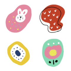 Scandinavian style/colorful emoji.02