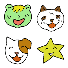 Heartwarming [Emoji] stickers (Revised)