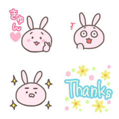 manami g_cute rabbit Emoji