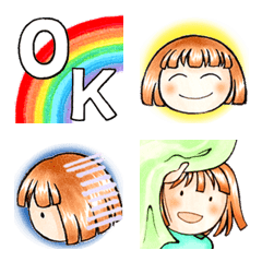 "Okkapa" japanese girl Emojis