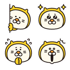 Emoji of a yellow cat