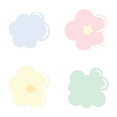 Cloud & Flower Pastel