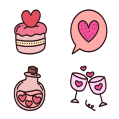 Emoji Valentines Cute