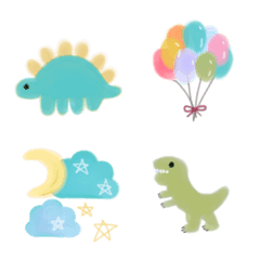 colorful Dinosaurs