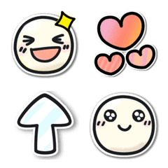 Emoji simples e fofo