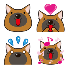 German Shepherd Dog YUZU Emoji