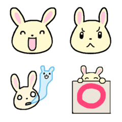 calm rabbit emoji