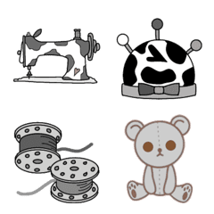 monoclo dressmaking emoji