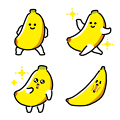 emoji pisang bergerak