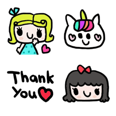 (Various emoji 328adult cute simple)