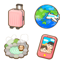 Move! Enjoy Travel & Trip Emoji