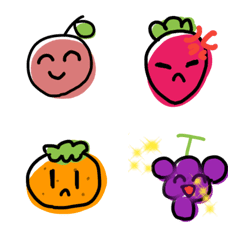 Fruit-chan's cute emoji