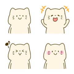 Simple and cute cats "Emoji"
