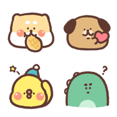 Chubby Shiba & Friends Emoji 1.0
