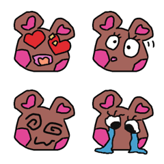 べべぴの絵文字【きどあいらく】