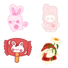 Double M cute bunny emoji