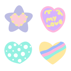 Colorful emoji: 13