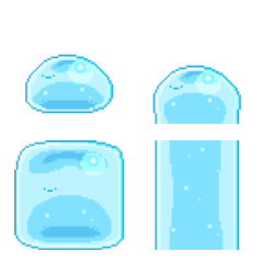 Pixel Slime Emoji Set1