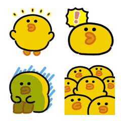 Moving LINE Friends Emoji (Sally)